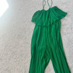 Zara jumpsuit - emerald green